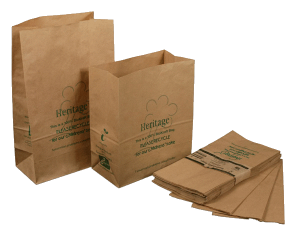 BioKraft compostable “caddie” bags food waste